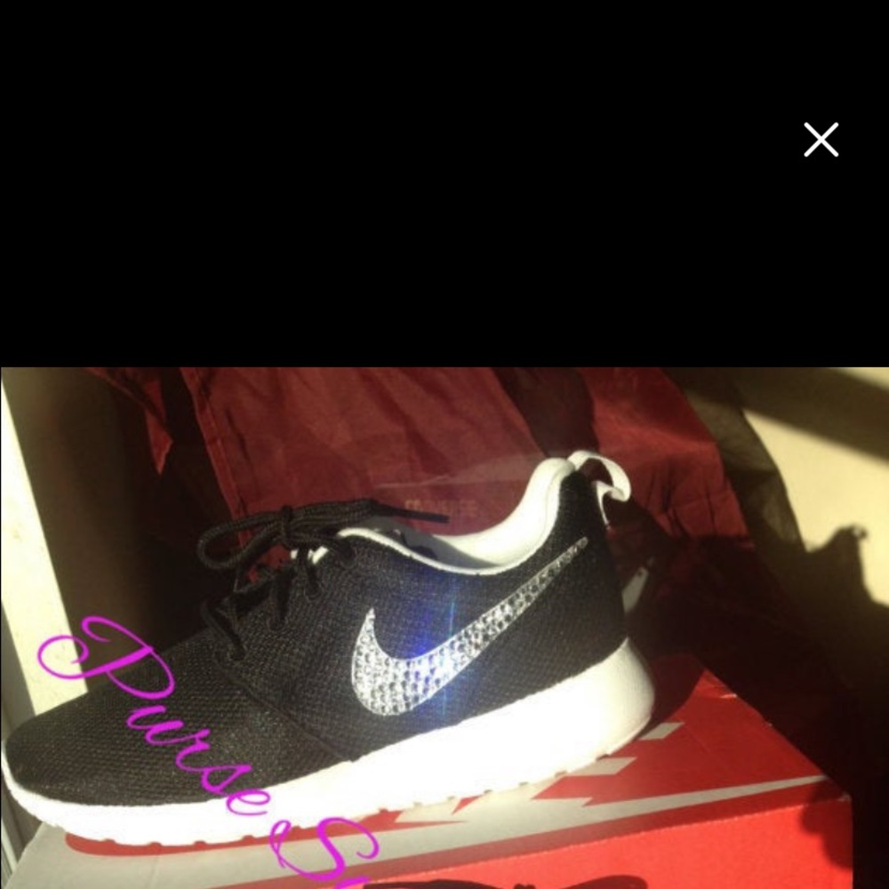 Custom Crystal Rhinestone Nike Roshe Shoes